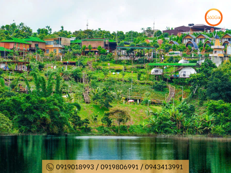 Không gian yên tĩnh tại Eva Eco Village - Du lịch 360Go 